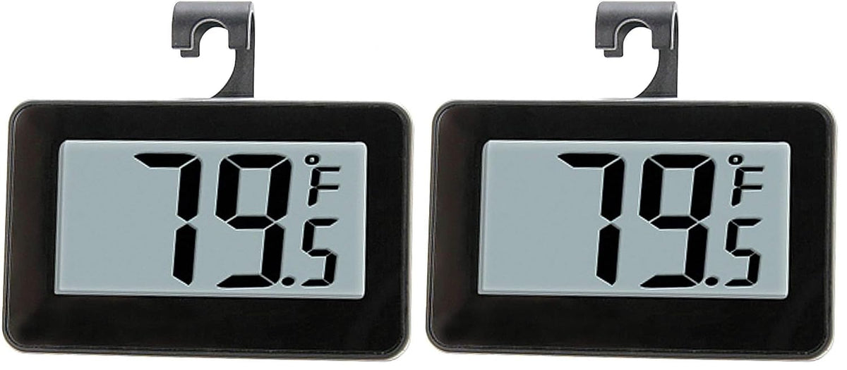 1443 Pro Series Refrigerator/Freezer Digital Thermometer 4 x 3.2 x 0.6 inches