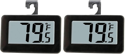 1443 Pro Series Refrigerator/Freezer Digital Thermometer 4 x 3.2 x 0.6 inches