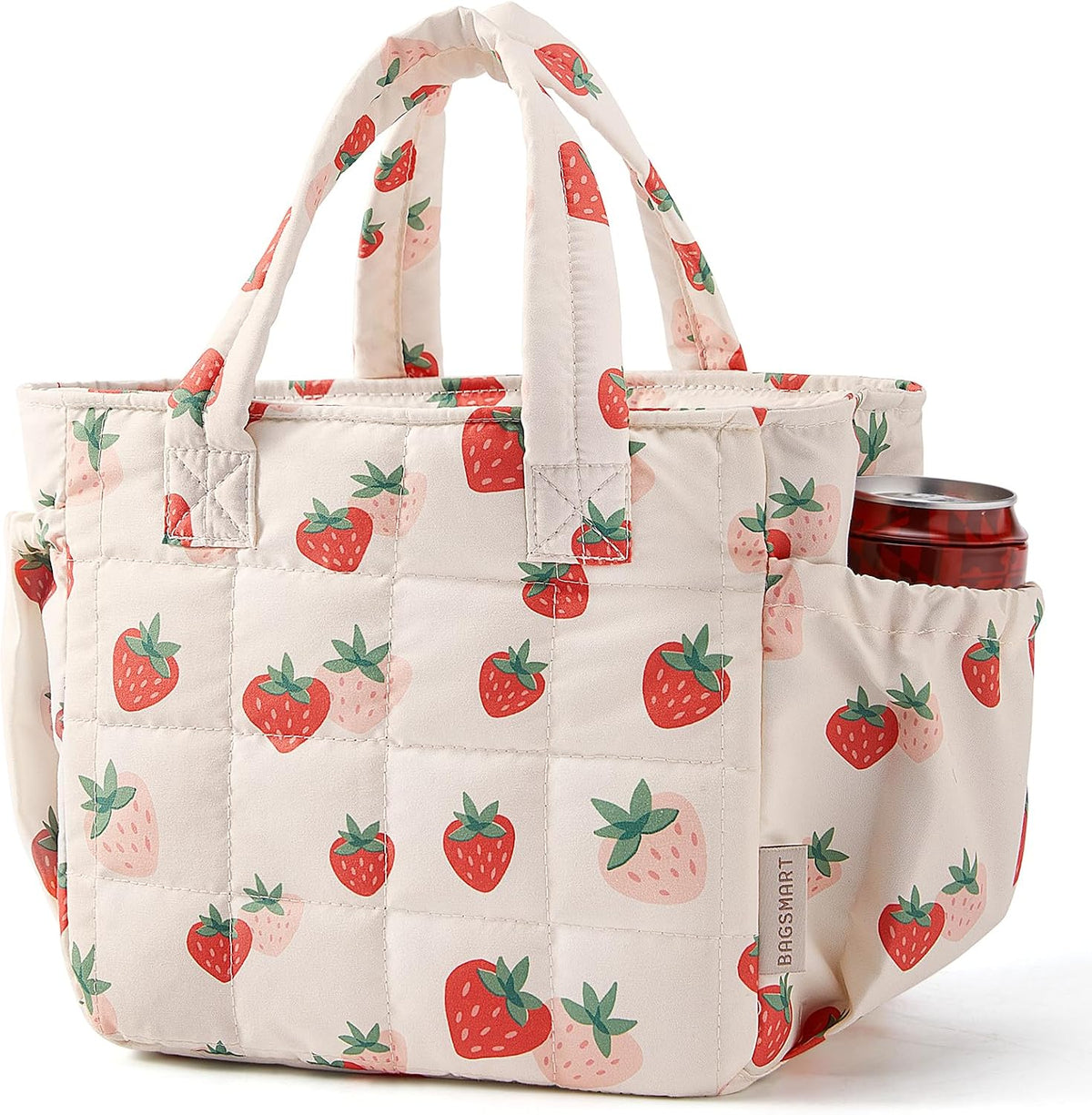 Lunch Bag Men's Small Cool Quilted Insulated Leakproof Lightweight