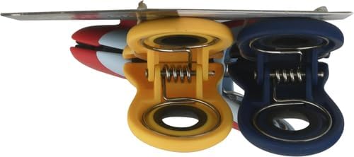 Good Grips 4-Piece All-Purpose Magnetic Clips Set- Multicolor