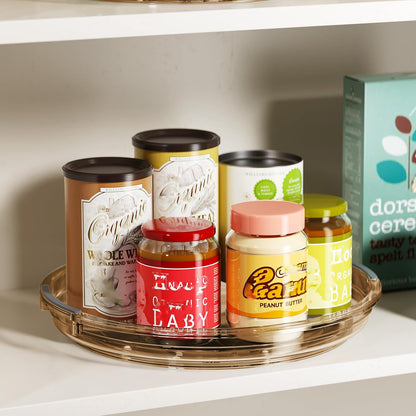 LAMU Lazy Susan Organizer Turntable for Cabinet, 9.25'' 10.6'' 12''