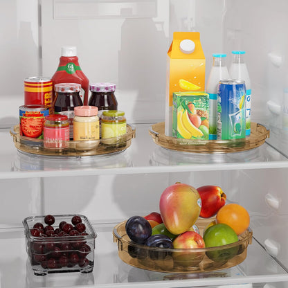 LAMU Lazy Susan Organizer Turntable for Cabinet, 9.25'' 10.6'' 12''