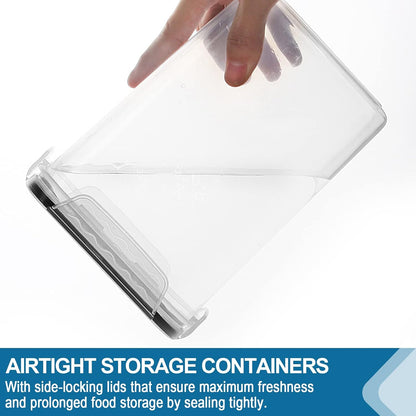 Large Tall Airtight Food Storage Containers, 10 PACK Containers Set