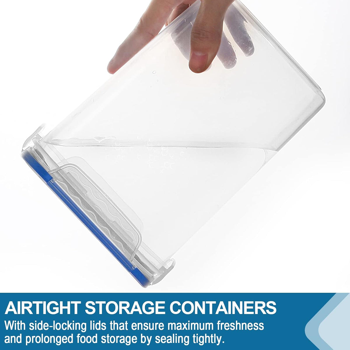Large Tall Airtight Food Storage Containers, 10 PACK Containers Set