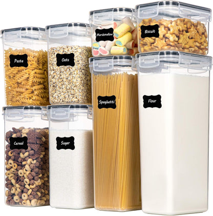 Airtight Food Storage Containers with Lids, 8 PCS