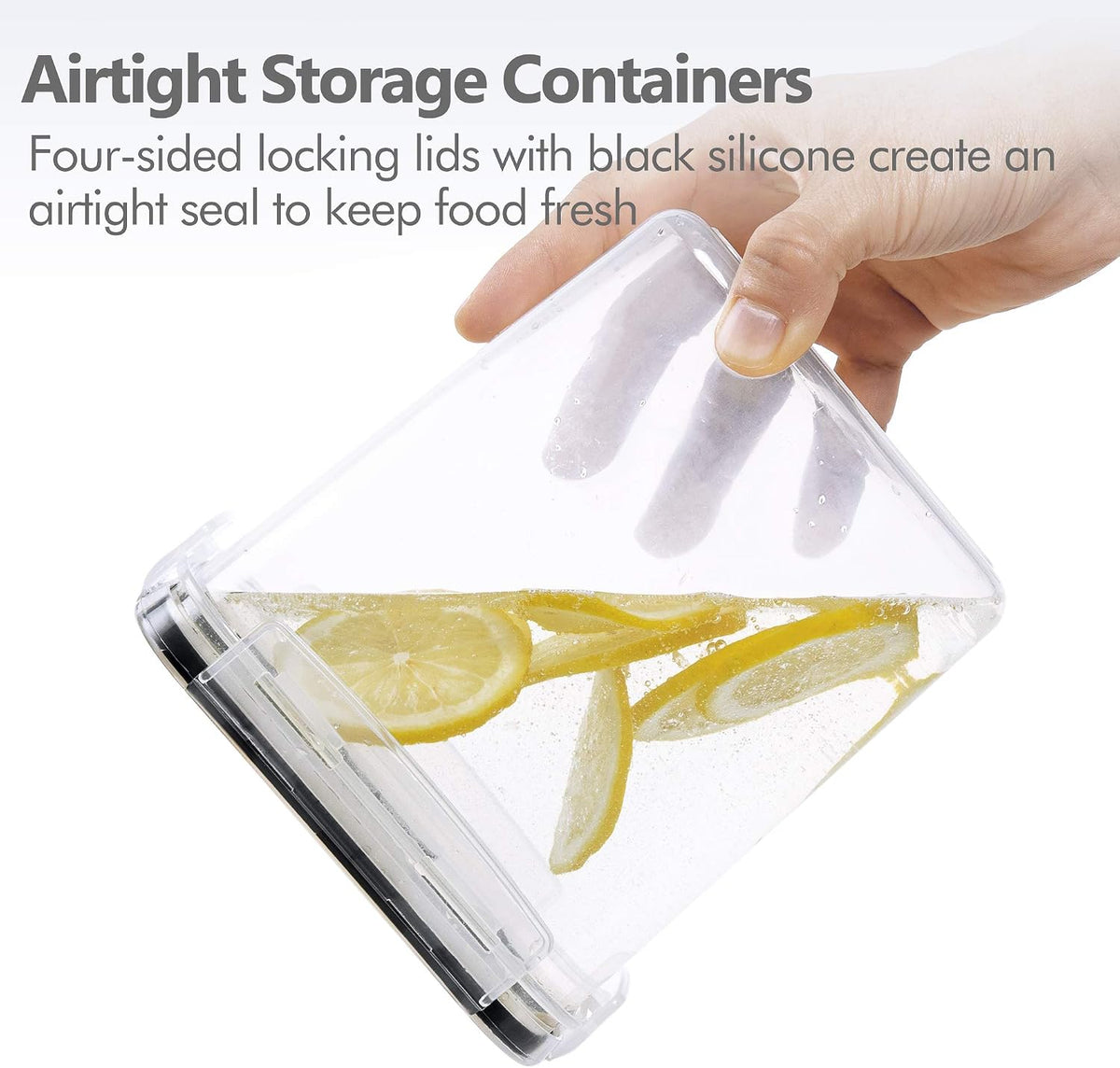 Airtight Food Storage Containers with Lids, 8 PCS