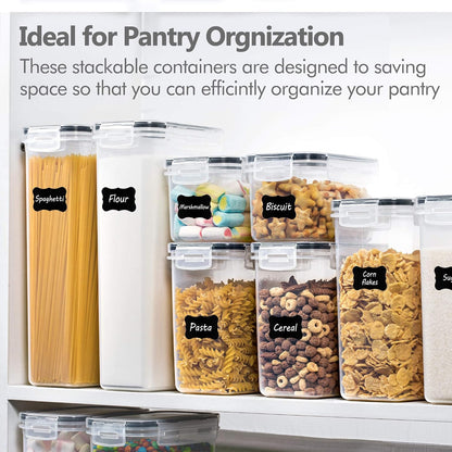 Airtight Food Storage Containers with Lids, 8 PCS
