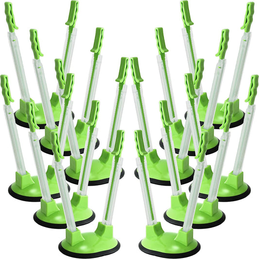 12 Pack Baggy Rack Stand Adjustable Freezer Bag Holder Stand Ziplock Bag Holder for Filling With No Food Spills or Kitchen Mess (Multicolor)