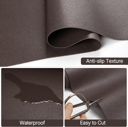 Shelf Liner for Cabinets, Drawer Non Adhesive Non Slip Foam Mat for Kitchen, Pantry, Bathroom, Cupboard, Garage, Closet, Shelves, Drawer, Tool Box, Gray 11.8 x 59 inches