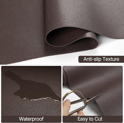 Shelf Liner for Cabinets, Drawer Non Adhesive Non Slip Foam Mat for Kitchen, Pantry, Bathroom, Cupboard, Garage, Closet, Shelves, Drawer, Tool Box, Gray 11.8 x 59 inches