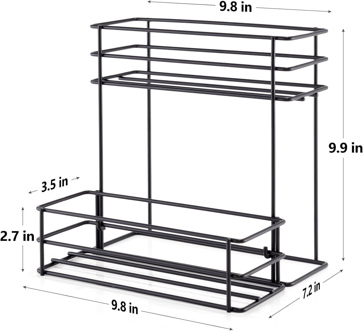 12 Bottle Capacity Coffee Syrup Organizer 3 Tier Coffee Syrup Stand Shelf for Coffee Bar Kitchen Small Wine Rack for Bar Family Storage for Syrup Wine Dressing