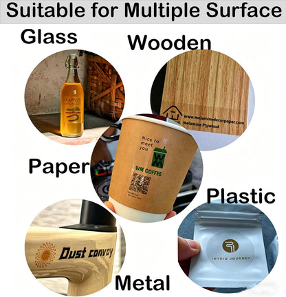 100 to 1000pcs Custom Clear Stickers Personalized Logo Labels Transparent Stickers Waterproof Rectangle, Non-Fading, Tear-Resistant, Paste on Glass, Water Bottles, Jars, Bags (Rectangle)