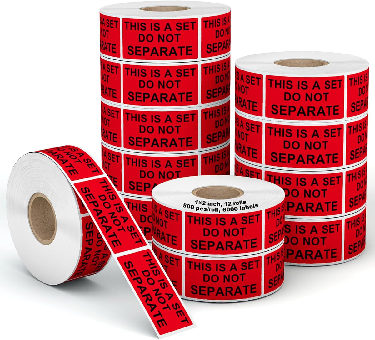 500pcs Food Labels,1 x 3 Inch Freezer Labels Removable for Food Containers, Mason Jar, Water/Oil/Tear Resistant,No Residue Food Storage Labels Perfect for Kitchen