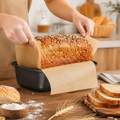 Loaf Pan Liners, 100 Pcs Loaf Pan Liners for Baking Bread 9x5 Inch