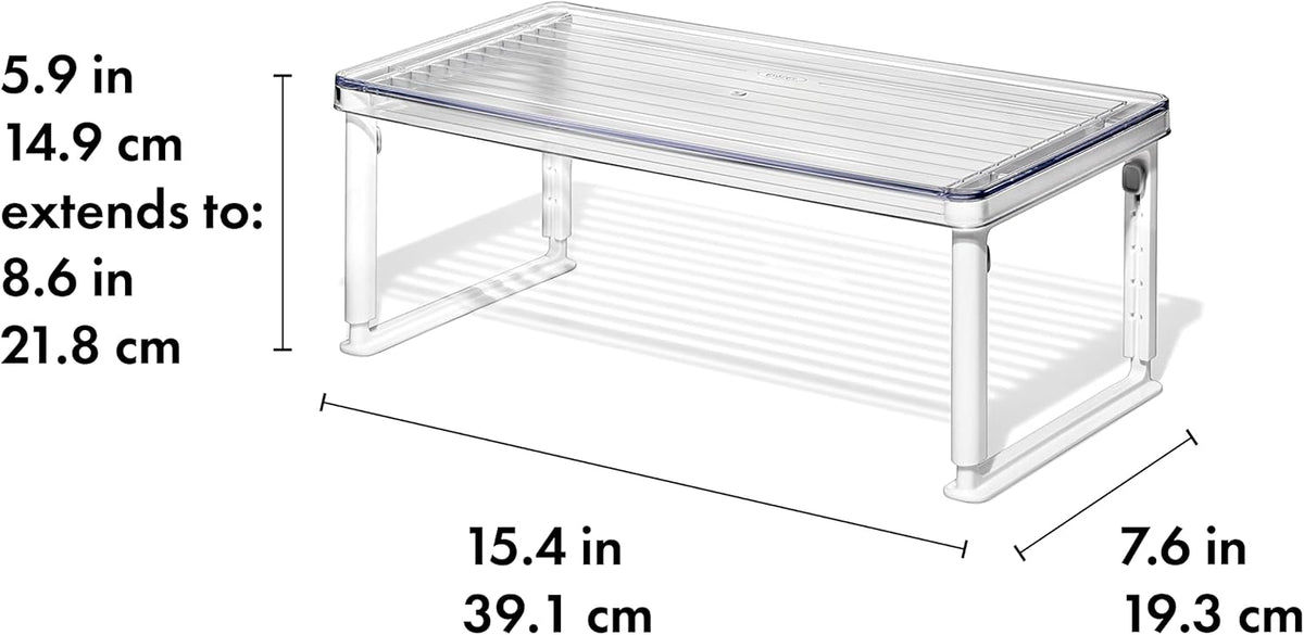 Good Grips Adjustable Fridge Shelf Riser
