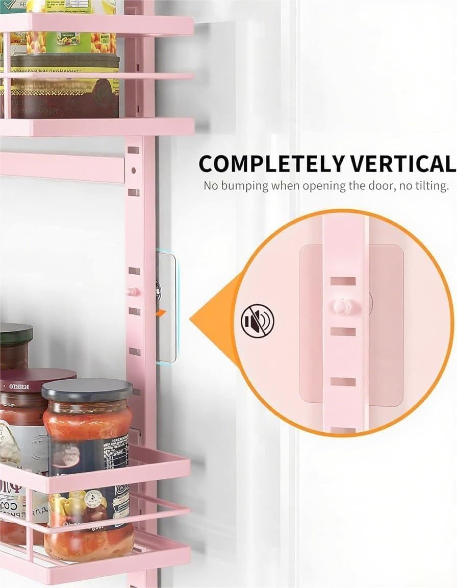 Moforoco 9-Tier Over The Door Pantry Organizer, Pantry Organization and Storage, Black Hanging Basket Wall Spice Rack Seasoning Shelves, Home & Kitchen Bedroom Bathroom House Essentials