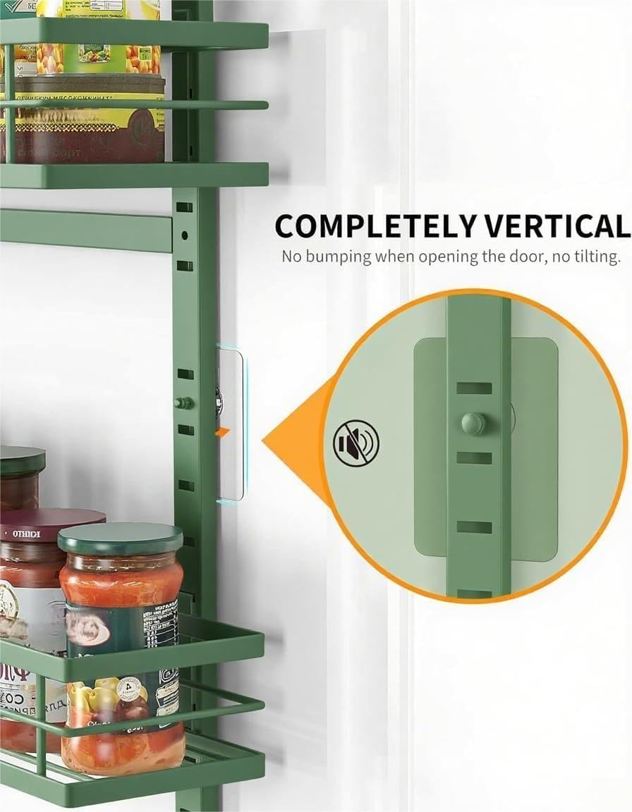Moforoco 9-Tier Over The Door Pantry Organizer, Pantry Organization and Storage, Black Hanging Basket Wall Spice Rack Seasoning Shelves, Home & Kitchen Bedroom Bathroom House Essentials