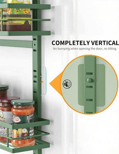 Moforoco 9-Tier Over The Door Pantry Organizer, Pantry Organization and Storage, Black Hanging Basket Wall Spice Rack Seasoning Shelves, Home & Kitchen Bedroom Bathroom House Essentials