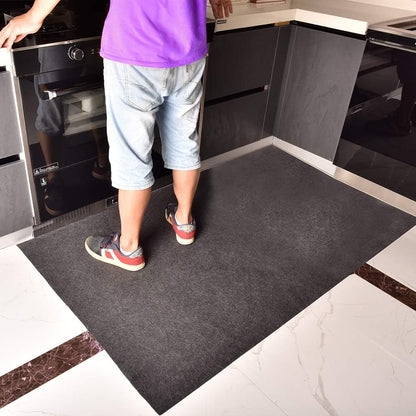 Under The Sink Mat for Cabinet,Drawer,Kitchen Tray Drip,Cabinet Liner,Absorbent Fabric Layer,Anti-Slip Waterproof Layer,Reusable,Washable