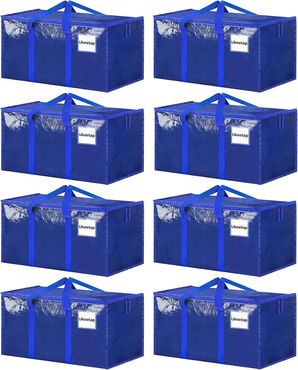 Extra Large Clothes Storage Bins with Lids, Clear