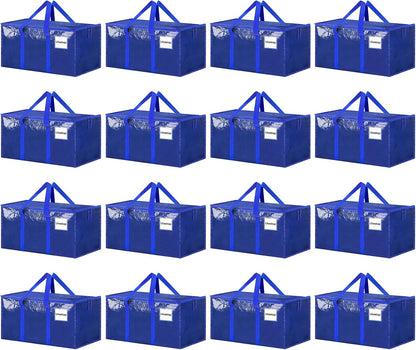 Extra Large Clothes Storage Bins with Lids, Clear