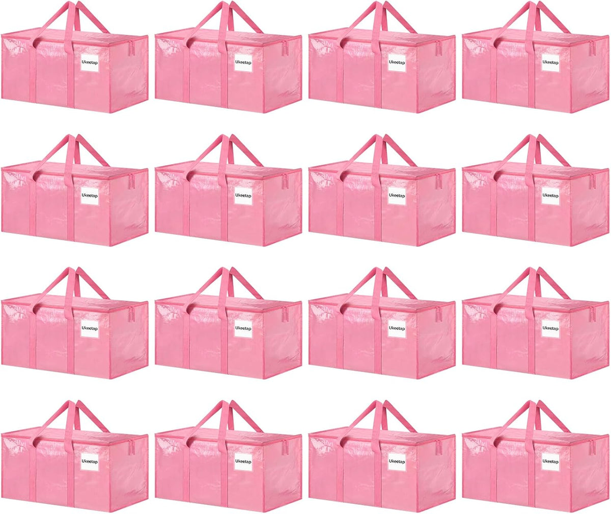 Extra Large Clothes Storage Bins with Lids, Clear
