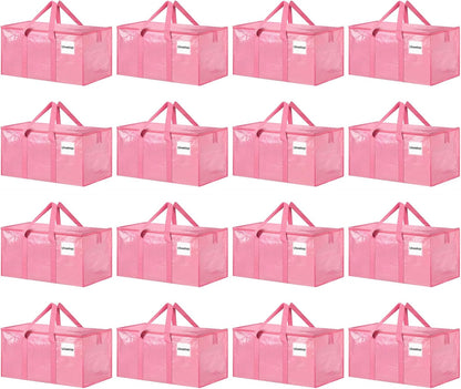Extra Large Clothes Storage Bins with Lids, Clear