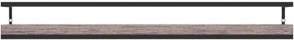 Floating Shelves Wall Mounted Set of 2, Rustic Wood Wall Storage Shelves for Bedroom,Living Room,Bathroom, Kitchen Torched Wood