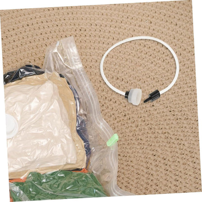 2pcs Vacuum Sealer Hose Attachment Plastic Quick Connection White