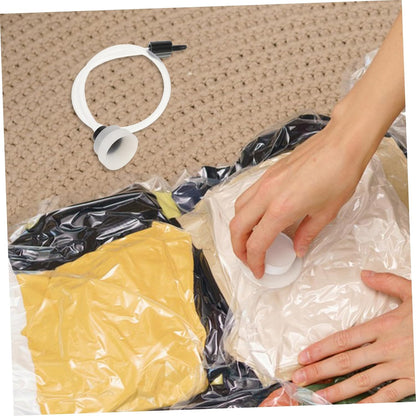 2pcs Vacuum Sealer Hose Attachment Plastic Quick Connection White