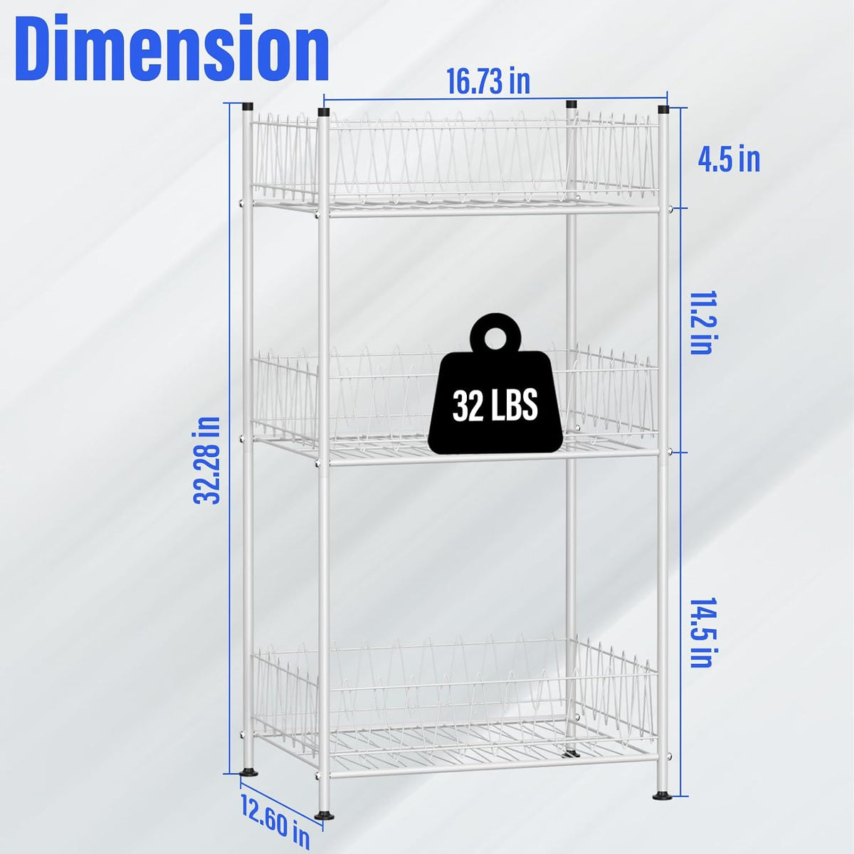 5 Tier Water Bottle Organizer Rack Metal Free Standing Water Storage Rack Beverage Holder Bottled Water Stand for Floor, Space Saver Soda Drink Shelf for Kitchen Living Room, Black