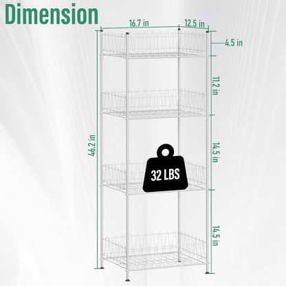 5 Tier Water Bottle Organizer Rack Metal Free Standing Water Storage Rack Beverage Holder Bottled Water Stand for Floor, Space Saver Soda Drink Shelf for Kitchen Living Room, Black