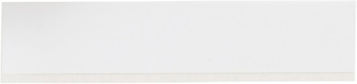 Brady Authentic (M21-500-595-WT) All-Weather Vinyl Label for Indoor/Outdoor ID, Lab and Equipment Labeling, Black on White- For M210, M210-LAB, M211, BMP21-PLUS and BMP21-LAB Printers, .5" W 21' L