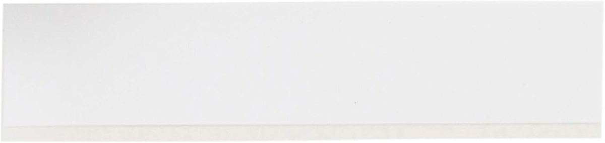 Brady Authentic (M21-500-595-WT) All-Weather Vinyl Label for Indoor/Outdoor ID, Lab and Equipment Labeling, Black on White- For M210, M210-LAB, M211, BMP21-PLUS and BMP21-LAB Printers, .5" W 21' L