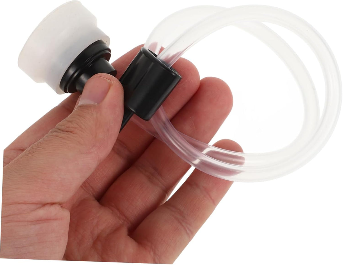 2 Pack Vacuum Sealer Hose Adapter Tube, Plastic, White