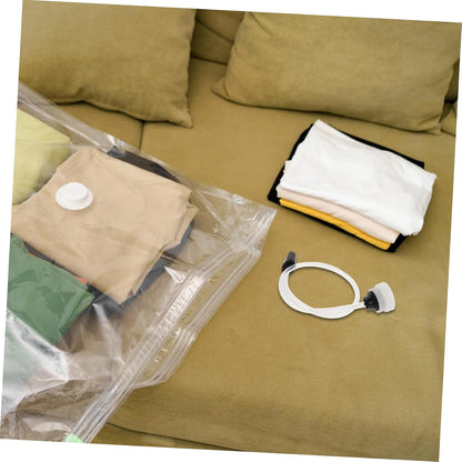 2 Pack Vacuum Sealer Hose Adapter Tube, Plastic, White