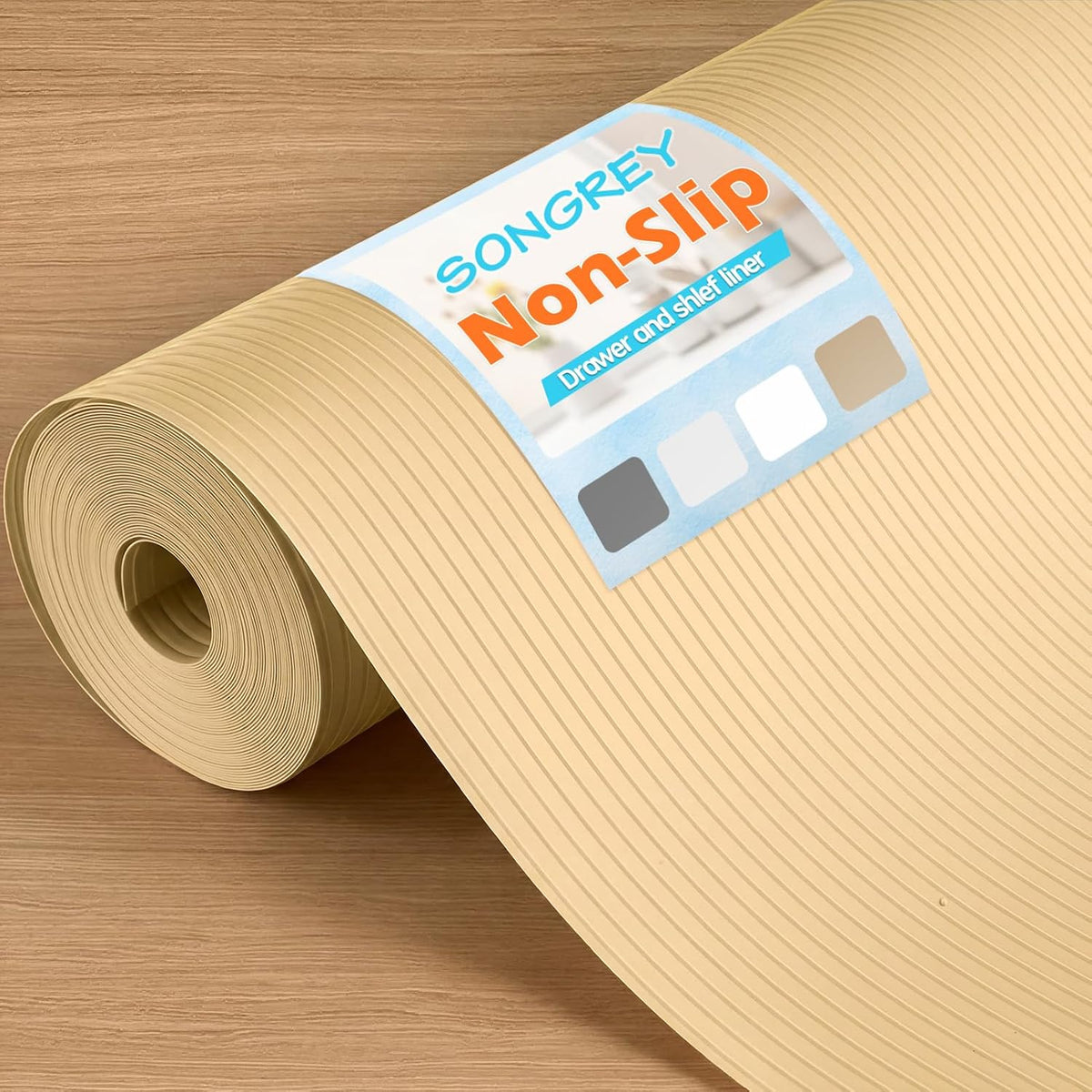 Waterproof Shelf Cabinet and Drawer Liner, 12IN x 20FT, Clear