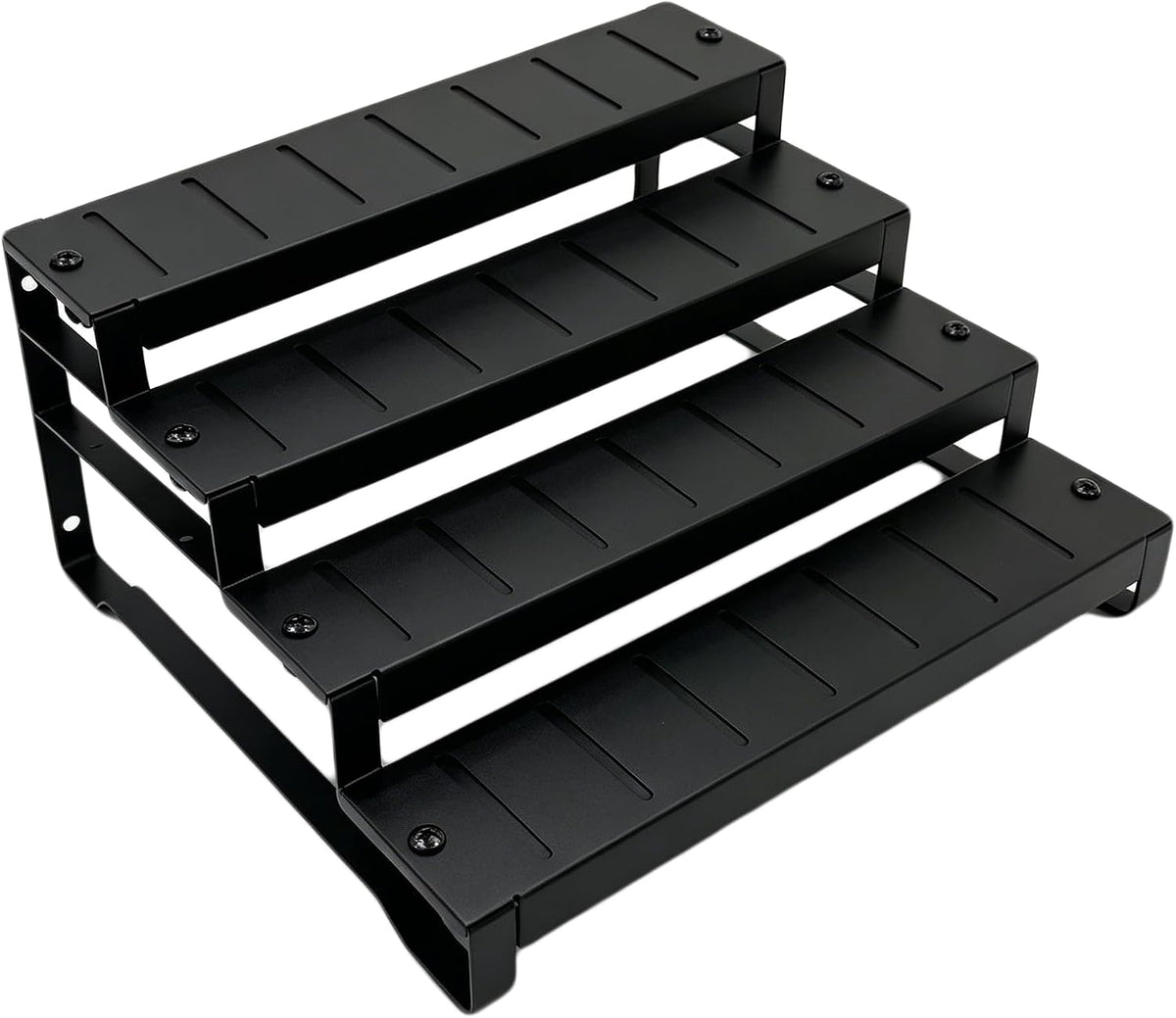 Expandable Can Organizer for Pantry, 3-Tier Adjustable Metal Can Rack | Tiered Countertop Shelf, Adjustable height Pantry Organizer for Kitchen Cabinet, Countertop & Canned Goods Storage