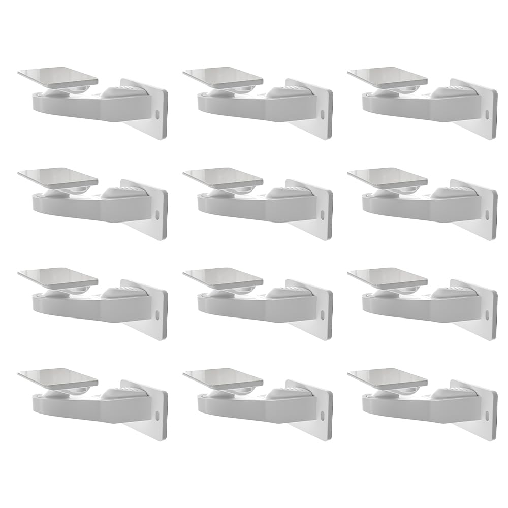 12 Pcs Baby Safety Cabinet Locks Childproof Drawer Locks with Screws, Kids Latch for Drawers and Cabinets, Works with Most Cabinets and Drawers.