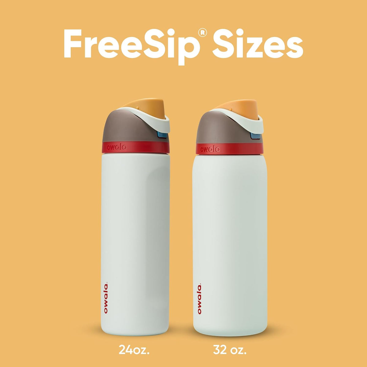 FreeSip Insulated Stainless Steel Water Bottle with Straw for Sports and Travel, BPA-Free, 32oz, Foggy Tide - Colors B