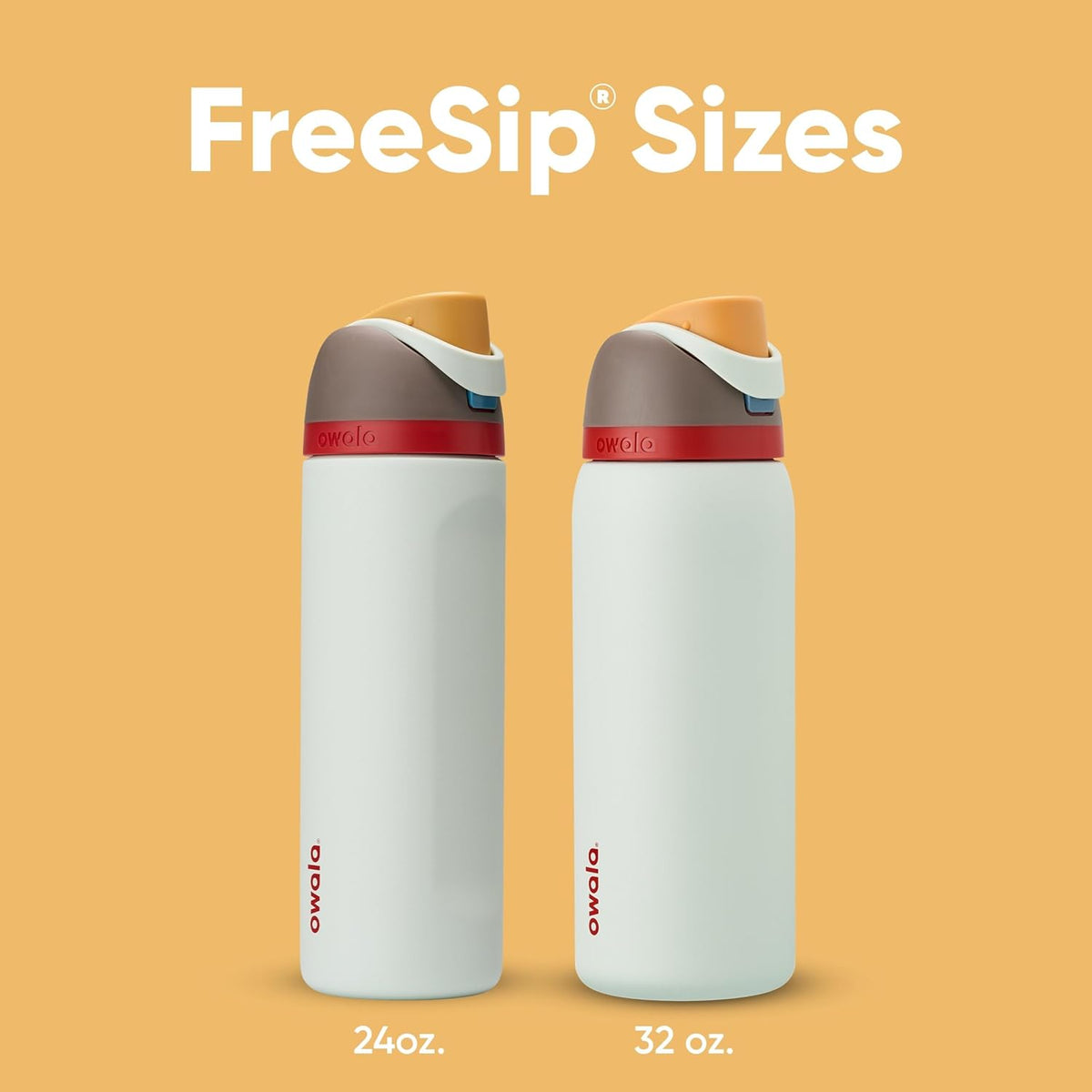 FreeSip Insulated Stainless Steel Water Bottle with Straw for Sports and Travel, BPA-Free, 32oz, Foggy Tide - Colors B