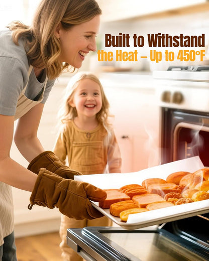140 Parchment Paper Sheets 9x13 Inch | Precut Unbleached Baking Paper Sheets for Oven, Air Fryer, Cookies, Bread, Pizza | Non-Stick, Greaseproof Liners | Natural Brown Parchment for Baking