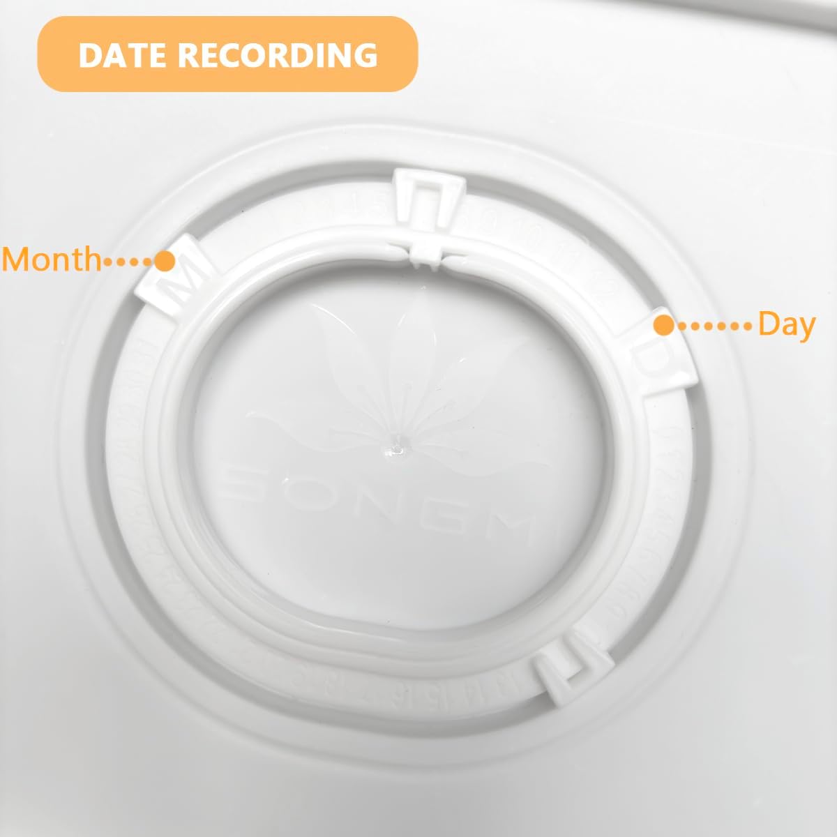 Sliced Cheese Container with Time Recording - Block Cheeses Storage Container for Fridge Cream Cheese Sliced Cheeses Cheddar Cheese Box with Lid Cheeses Saver