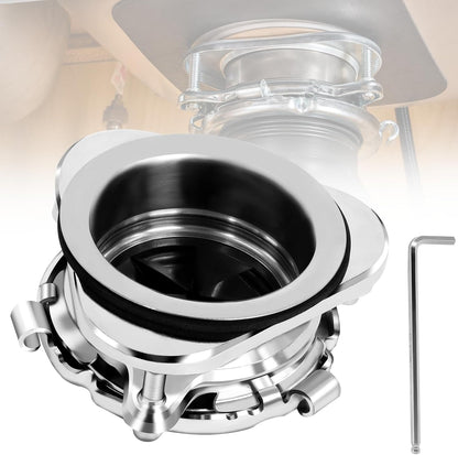 Garbage Disposal Flange Kit, 3-Bolt Stainless Steel for 3-1/2" Sink Opening