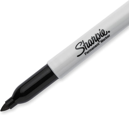Extreme Permanent Markers, Fine Point, Black, 4 Count - Fade Resistant Against Both Wet and Dry Outdoor Elements