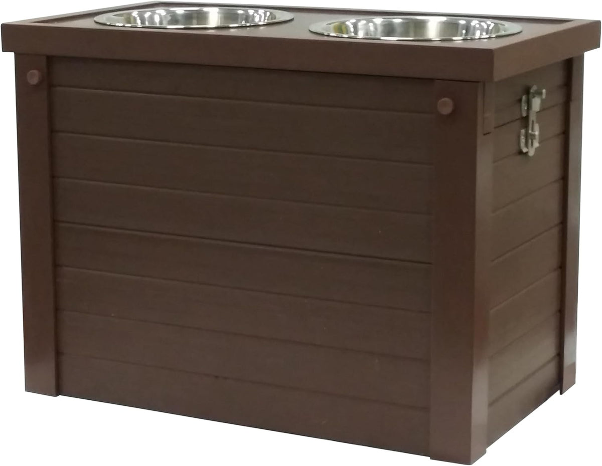 ® Piedmont Elevated Dog Feeder, Antique White