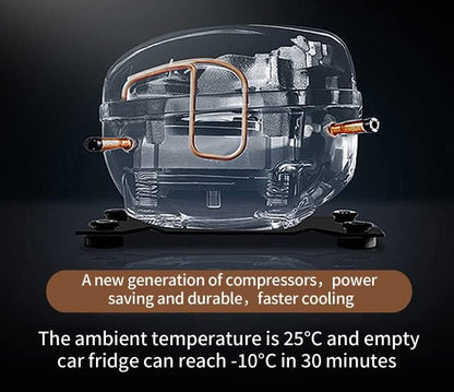 RV Car Protable Refrigerator 12V 24V 34 Quart 32L Drawer Freezer for Truck Van RV Camper SUV Boat Travel Camping Road Trips Tailgating -4℉~50℉
