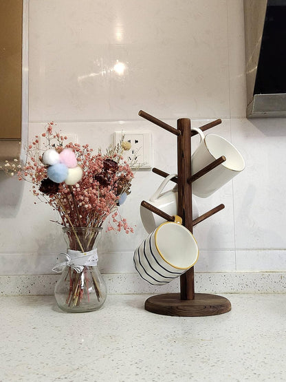 Mug Holder Tree,Coffee Cup Holder,Mug Rack Stand Hook,Bar Organizer