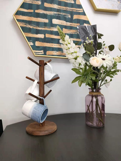 Mug Holder Tree,Coffee Cup Holder,Mug Rack Stand Hook,Bar Organizer