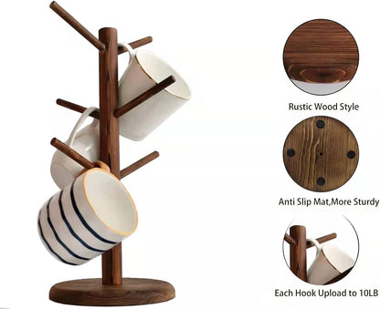 Mug Holder Tree,Coffee Cup Holder,Mug Rack Stand Hook,Bar Organizer
